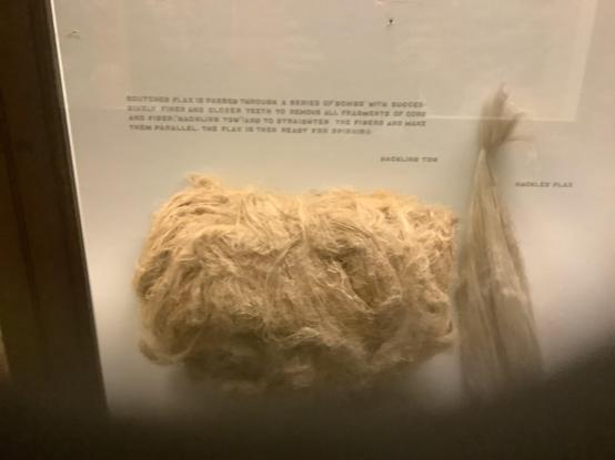 #Heckling (or "hackling") is the last of three steps in dressing #flax, or preparing the fibers to be spun. It splits and straightens the flax fibers, as well as removes the fibrous core and impurities.[1] Flax is pulled through