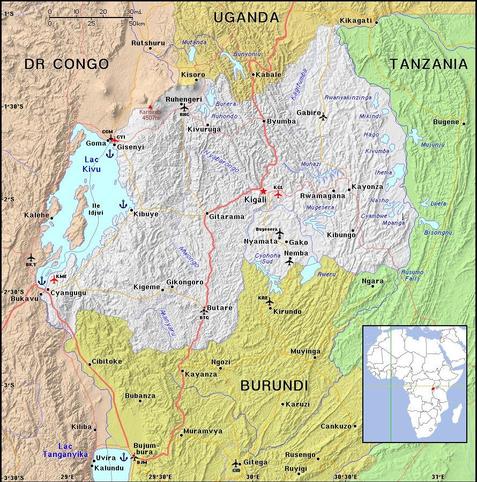 A map showing the location of Rwanda
Credit https://ian.macky.net/pat/