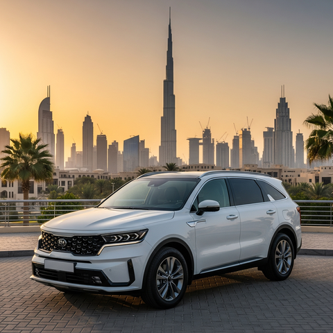Rent Kia Sorento in Duba