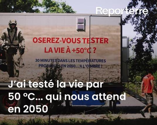 camion pour tester la vie à 50°C