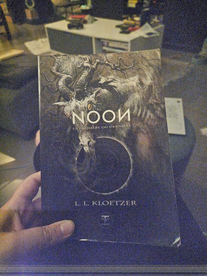 Couverture du deuxième tome de Noon du Soleil Noir de LL Kloetter