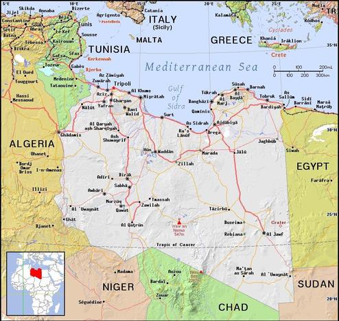 A map showing the location of Libya
Credit https://ian.macky.net/pat/