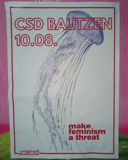make feminism a threat - CSD Bautzen

2025

#csdbautzen #b1008 #csd #berlinposter #umsganze #makefeminismathreat #politicalposter