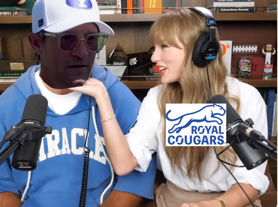Travis Kelce Taylor Swift BYU Football Royal Cougars Meme