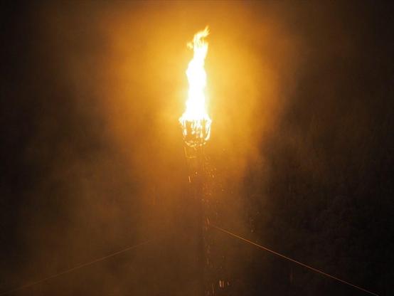 Kumogahata Matsuage fire festival.

Photo thanks🙇‍♂️-https://kyoto-tabiya.com