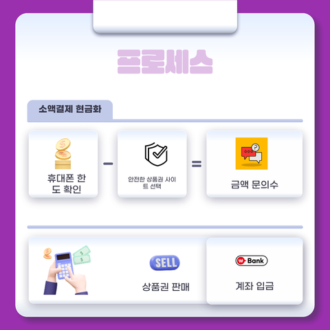 소액결제 현금화