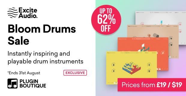Excite Audio Bloom Drums Sale