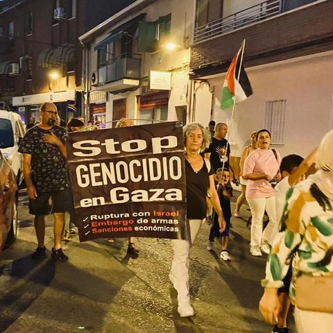 Stop genocidio en Gaza