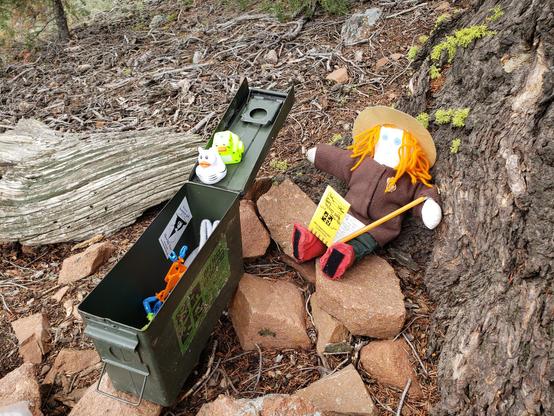 Ranger Sarah found a Geocache while hiking the Greer Gulch Loop Trail.
— at Lewis & Clark Caverns State Park.
