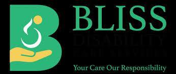 An illustrated promotional banner for Bliss Disability Care Services, a registered NDIS provider in Victoria, Australia, focused on delivering quality disability care. The design features a warm, welcoming background with soft blues and greens, symbolising trust and calm. In the centre, two friendly support workers are assisting an adult participant in a wheelchair, both smiling. One worker is gently placing a blanket over the participant, while the other is holding a clipboard to discuss goals. Around them are icons representing personal care support, supported independent living, respite care, community participation, support coordination, and mental health support. The text overlay reads: “Quality Disability Care Australia – Empowering Lives with Compassion and Inclusion.” The Bliss Disability Care logo is displayed at the top right, alongside their location, 60 Main Street, Pakenham, VIC 3810, and contact details. The overall tone of the image conveys trust, dignity, and inclusion, aligning with the company’s mission to empower individuals with disabilities to live independently.