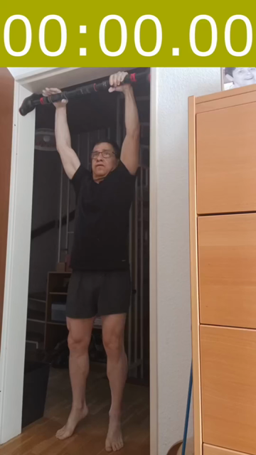 8x video of me dead-hanging for 2:02 today.