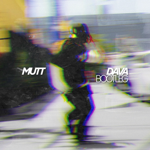 Artwork of Leon Thomas - MUTT (Dava Bootleg). On the Picture you see a man running with a blurred effect. The title is written on the image.