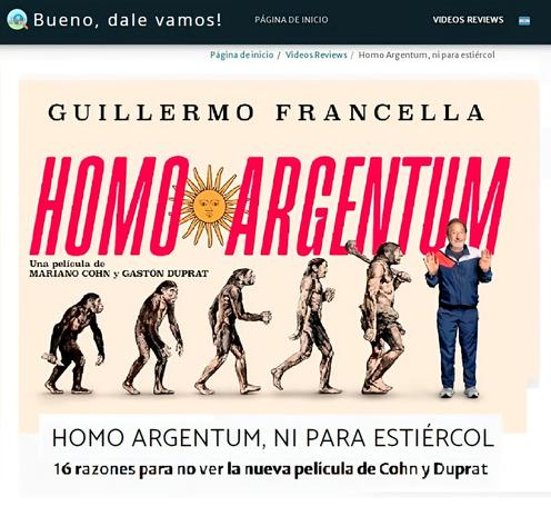 🎬 HOMO ARGENTUM: Ni para estiércol
Cohn y Duprat (Mi obra maestra, El encargado) + Francella = ¿éxito asegurado?
16 cortos, 90 minutos, y casi todo falla. El problema: chistes de los '80, estereotipos porteños y Francella haciendo de Francella.
¿La viste? ¿Qué opinás?

🎉 Más info??
leé la reseña de @cdjournalist
en @bdalevamos ⤵️ 
https://bit.ly/4lHIdL2


#HomoArgentum #CineArgentino #Francella
