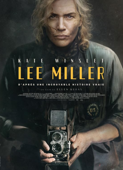 affiche du film Lee sur la photo-journaliste Lee Miller durant la période de la seconde guerre mondiale.