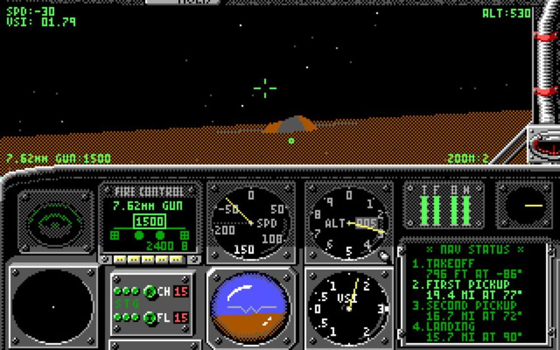 LHX: Attack Chopper Screenshot