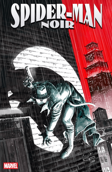 Portada de ‘Spider-Man: Noir (2025)’ #2 por Simone Di Meo.