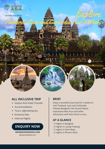 Thailand, Laos and Cambodia Tour 2 Weeks