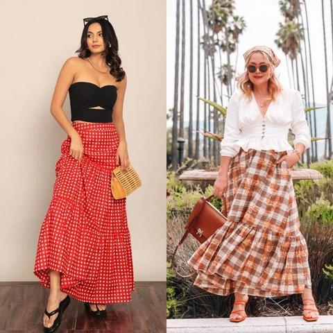 Step up your style game with gingham maxi skirts. This guide gives you practical styling tips and outfit inspiration to wear this classic pattern with a modern twist. Perfect for women who love effortless style.