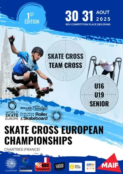 Championnat d'Europe de skatecross 2025