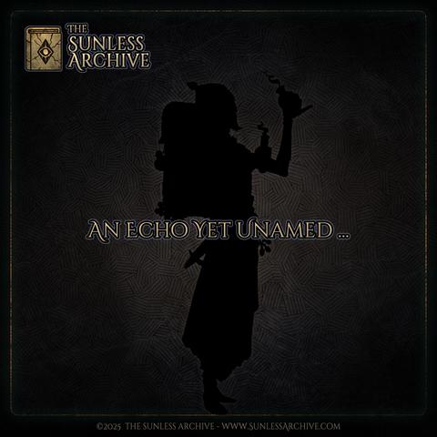 A mysterious silhouette in the darkness
