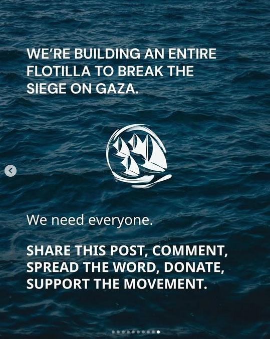 we are building an other flotilla to break the siege on Gaza. We need every one, share this post, comment, spread the word, donate, support the movement :o)