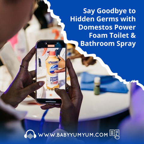 From under toilet rims to behind taps and hard-to-reach bathroom crevices, germs don’t stand a chance. ✨ Domestos Power Foam Toilet & Bathroom Spray delivers precision cleaning power to every corner, leaving your bathroom cleaner and your family safer.🧼   👉 Read more about why this is the ultimate germ-fighting solution: https://zurl.co/Dks8C