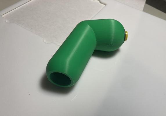 A 3D printed "nunchuck" style controller.