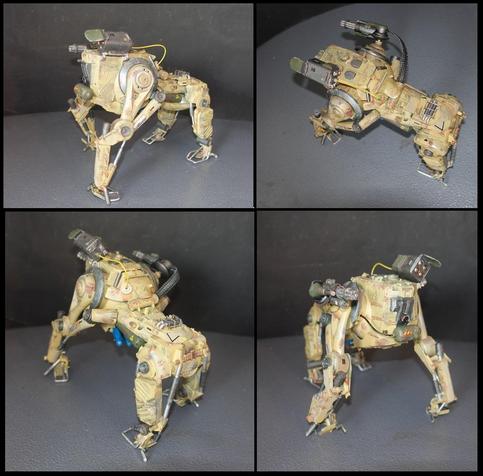 Painted gorilla mech