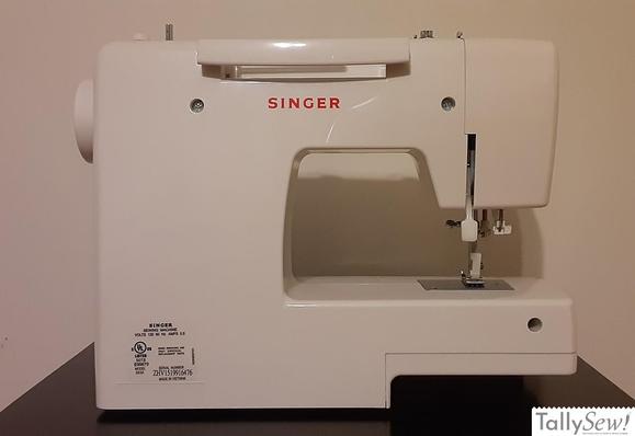 Singer Simple 3232 from the back
