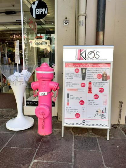 Pinker Hydrant in WT