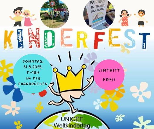 Foto UNICEF-Kinderfest in Saarbrücken