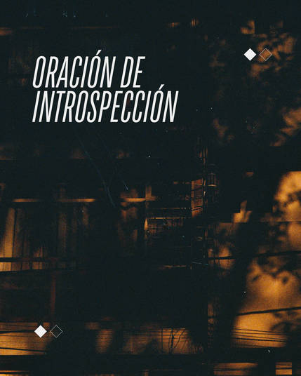ORACIÓN DE INTROSPECCIÓN (hecho por mi) 

Señor Jesús, en esta oración humilde y sencilla, te entrego todo lo que soy, y lo que enfrento en mi día a día en este mundo terrenal. 

Soy una persona que reflexiona sobre lo que pienso y lo que hago; aunque muchas veces, las personas que me conocen y que no me conocen, me juzgan por mis acciones y mis actitudes dentro de la sociedad, por la cual no termino encajando. 

Como persona introspectiva, pido al Espíritu Santo que derrame el don del Conocimiento, del Consejo, de la Sabiduría, de la Templanza y del Entendimiento sobre mi y a las personas introspectivas que luchan y que utilizan su creatividad para expresar lo que sienten desde lo más profundo del corazón, y ayúdalos con Tu Divina Providencia, para hacernos instrumentos fundamentales para el Reino de Dios. 

Bendice su vida, sus sueños y proyectos, su familia y a todos los que le rodean, perdona sus pecados que le afectaron su presente y su pasado, acompáñalos en todo momento, en las alegrías y en las tristezas. También, de manera especial, pido por el discernimiento para poder seguir haciendo oraciones para expresar mis súplicas que tengo guardadas en mi corazón y que quiero compartir con las personas que necesitan estar unidos en comunión con Nuestro Señor. 

Amén.