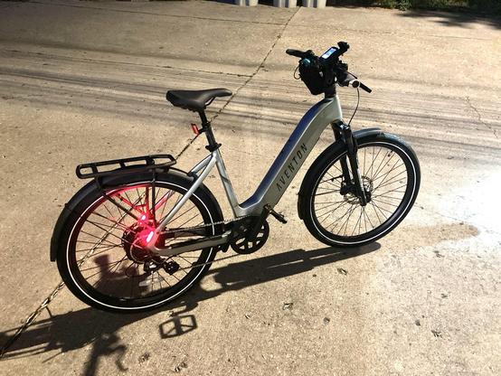 An Aventon Level 3 ebike.