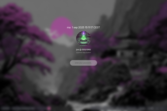 hyprlock lockscreen