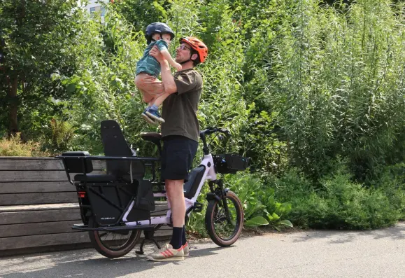 Cargo bike parent