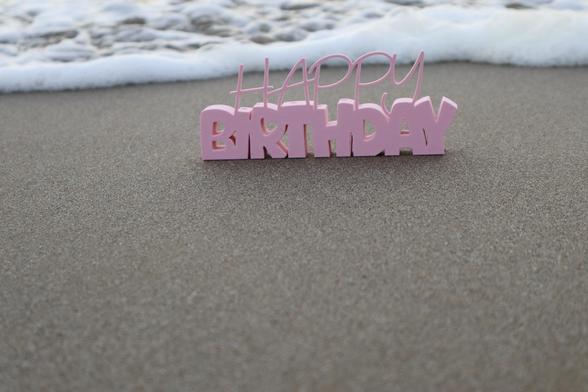 Happy Birthday - 3D printed
