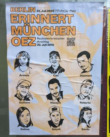 Berlin erinnert München OEZ
2025
#münchenoez #oez #b2207 #berlinposter #politicalposter