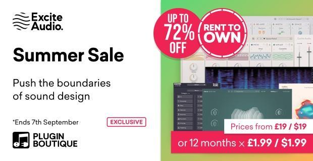 Excite Audio Summer Sale