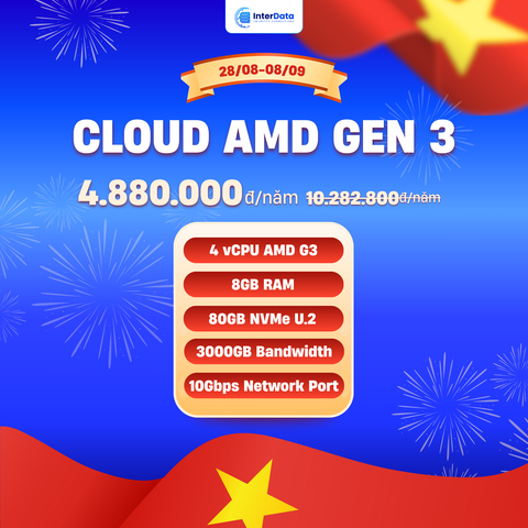 Khuyến mãi Cloud Server