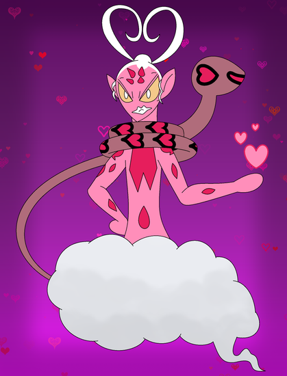 Fanart of Enamorus from the Pokémon franchise (debuted in Pokémon Legends Arceus)