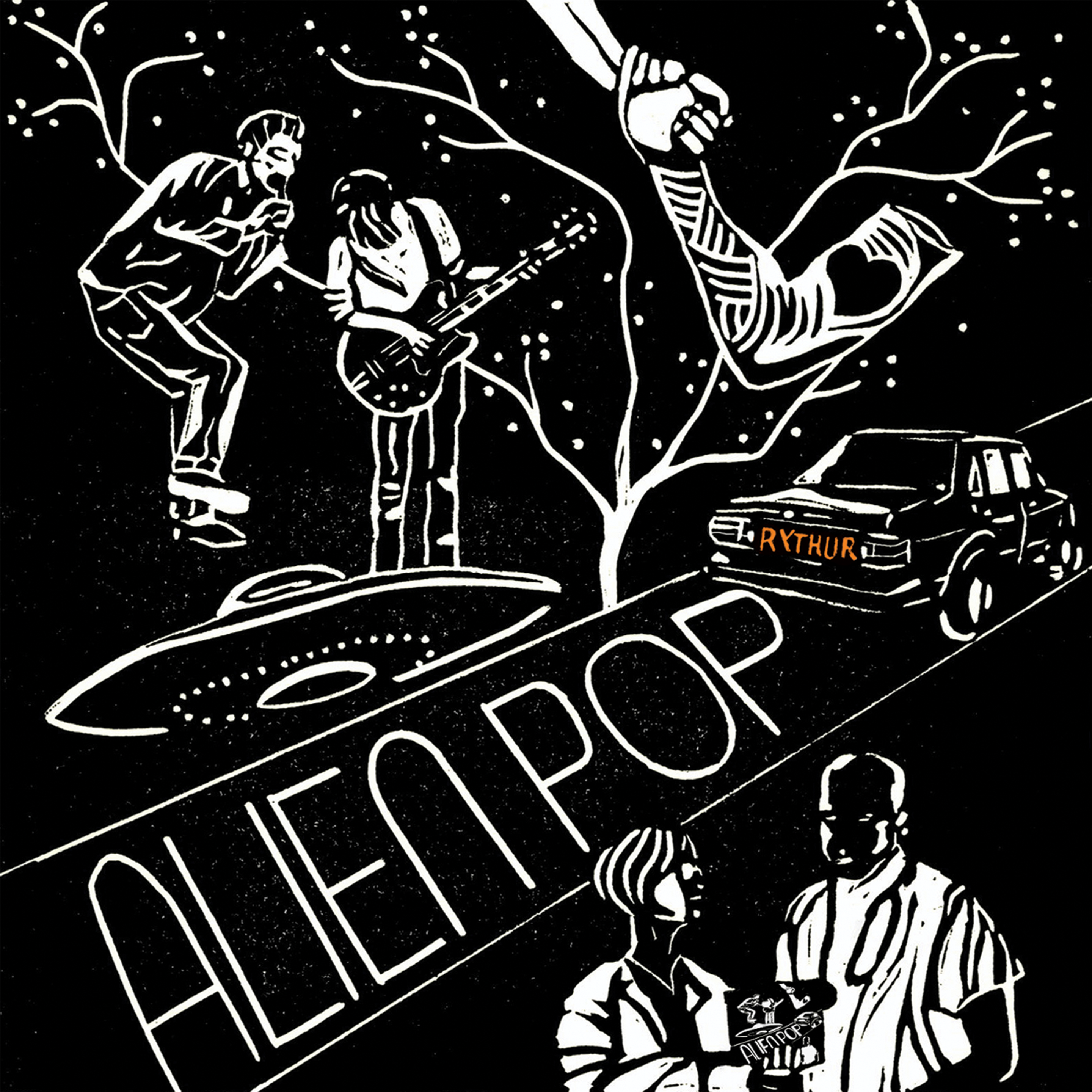 Alien Pop artwork by Sandra