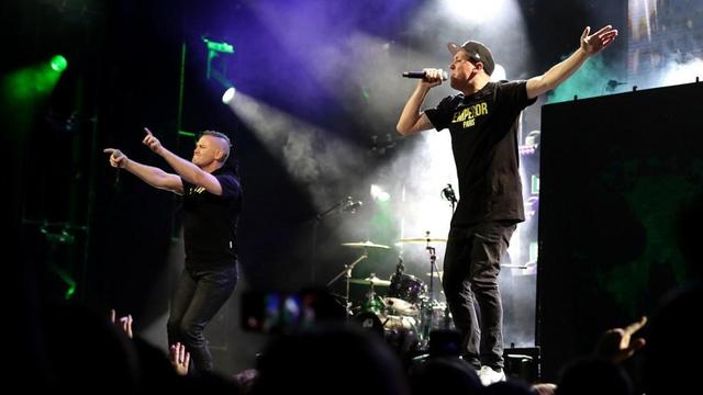Adelaide based hip hop band Hilltop Hoods