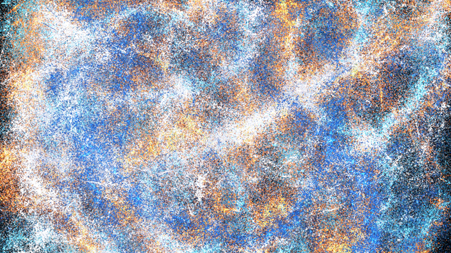 Outer Space with Lights