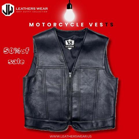 Hot Leather Vest 