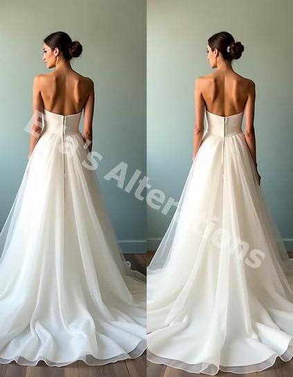 A Tailors Guide: How a Statement Trains Transforms Your Wedding Gown.