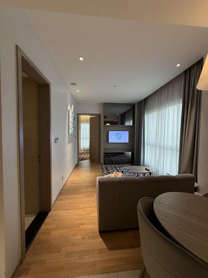 An apartment hotel in Johor Bahru, clean and spacious.