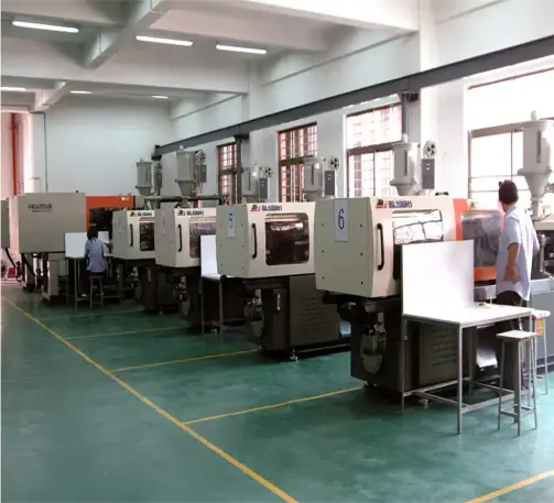 IUFUTURE manufacturing floor with advanced production equipment.