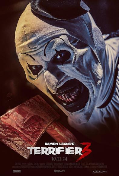 Original film poster for Terrifier 3