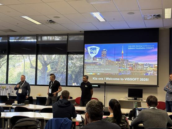 Opening of vissoft by the chairs