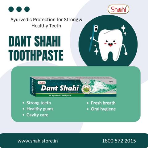 Dant Shahi Toothpaste for strong Teeth